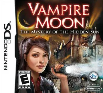 Vampire Moon - The Mystery of the Hidden Sun (USA) (En,Fr,Es) box cover front